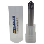 Fraise concave quart de cercle en carbure monobloc, dimensions : r6 x 2 x 14, 2 x 14d x 100 mm, tisin ...