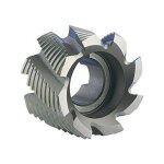Fraise cylindrique en bout, type nr, en acier � coupe rapide � 5% de cobalt, sans rev�tement, � x larg. ...