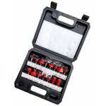 Fraises defonceuse 6. 35mm. coffret de 15 fraises  rainurer droites, fraise de rainure set cutter en ...