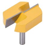 Fraise defonceuse 8mm embouts de fraisage routeur bits fraise de rabotage de surface, 8 x 57 mm