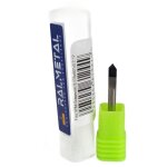 Fraise � graver en carbure monobloc 3, 175 x 90� x 0, 2 mm 1p