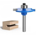 Fraise � queue de 6 mm de type t, t�te de fraise � rainurer en alliage, outil de coupe pour le travail ...