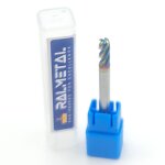 Fraise radiale en carbure monobloc pour aluminium 3 x r0, 5 x 50 mm