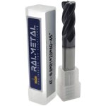 Fraise radiale en carbure monobloc fi8 x r1 x 60 mm - 45 hrc