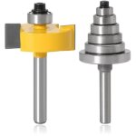 Fraise à rainurer pour défonceuse, 8mm queue fraise rainureuse bois fraise à feuillure routeur bit avec ... Fraise à rainurer pour défonceuse, 8mm queue fraise rainureuse bois fraise à feuillure routeur bit avec ...
