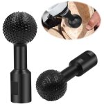 [jamais utilis�] fraise rotative sph�rique, sculpture sur bois foret de polissage pour 14 mm, boule gouge, ...