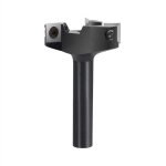 Fraise � surfacer 12 mm tige 60 mm diam�tre de coupe avec 3 inserts fraise a bois defonceuse fraise a ...