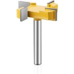 Alovez - fraise a surfacer, fraise  rainurer, fraise defonceuse 8mm de lame 1 / 4' shank t, pour portes, ...