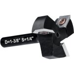 Fraise � surfacer tige 1 / 4'' d�fonceuse, fraise de rabotage avec diam�tre de coupe de 1 - 3 / 8'', ...