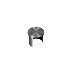 Qualite francaise] - finition plate pour tube �42. 4 pour garde - corps verre - �pais. 2 - inox 316
