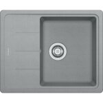 Franke - basis - �vier en fragranit bfg 611 - 62, 62x50 cm, pierre grise 114. 0285. 118