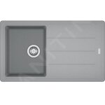 Franke - basis - �vier en fragranit bfg 611 - 86, 86x50 cm, pierre grise 114. 0494. 919