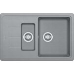 Franke - basis - �vier en fragranit bfg 651 - 78, 78x50 cm, pierre grise 114. 0285. 224