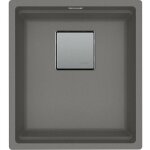 Franke - kubus 2 - �vier en fragranit kng 110 - 37, 41x46 cm, pierre grise 125. 0671. 880