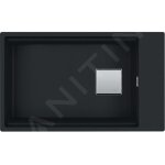 Franke - kubus 2 - �vier en fragranite kng 110 - 62, 76x46 cm, noir mat 125. 0627. 321