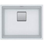 Franke - kubus 2 kng 110 - 52 fragranit + Évier de cuisine sous - plan blanc glace Franke - kubus 2 kng 110 - 52 fragranit + Évier de cuisine sous - plan blanc glace