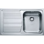Franke - logica - Évier en inox lll 611 / 7, 79x50 cm, tissé 101. 0120. 184 Franke - logica - Évier en inox lll 611 / 7, 79x50 cm, tissé 101. 0120. 184