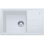 Franke malta - �vier en fragranit bsg 611 - 62, 620x435 mm, blanc artic 114. 0440. 889