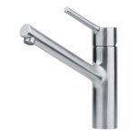 Franke - mitigeur à bec orientable - décor : acier inoxydable - hauteur : 165 mm - saillie : 200 mm Franke - mitigeur à bec orientable - décor : acier inoxydable - hauteur : 165 mm - saillie : 200 mm
