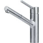 Franke - mitigeur évier a bec orientable avec douchette - décor : acier inoxydable - hauteur : 165 mm ... Franke - mitigeur évier a bec orientable avec douchette - décor : acier inoxydable - hauteur : 165 mm ...