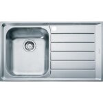Franke - neptun - �vier en inox nex 611 / 2, 86x51 cm 101. 0120. 271
