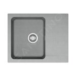 Franke - orion - vier en tectonite oid 611 - 62, 62x50 cm, gris 114. 0395. 160