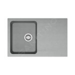 Franke - orion - vier en tectonite oid 611 - 78, 78x50 cm, gris 114. 0395. 184