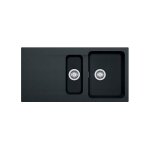 Franke orion oid 651 vier avec gouttoir rversible et vide - sauce 100x51cm, tectonite, carbone (oid651c) ...