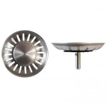 Franke - panier de bonde manuelle 84 mm avec tige 40 mm