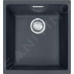 Franke - sirius - �vier en tectonite sid 110 - 34, 38x45 cm, noir 125. 0363. 785