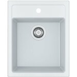 Franke - sirius - �vier en tectonite sid 610 - 40, 43x53 cm, blanc 114. 0503. 010