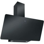 Franke ? hotte de chemin�e inclin�e 90 cm ? verre noir ral 9005 ? aspiration � fente sound pro ? 3 niveaux ...