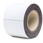Certeo - frankel kaiserkraft, etiquette magntique en rouleaux, blanc,
