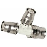 Fränkische - raccord tectite sans outils, té multicouche inégal à clipser 26, 16, 20 mm Fränkische - raccord tectite sans outils, té multicouche inégal à clipser 26, 16, 20 mm