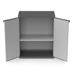 Frankystar ? armoire basse en r�sine 2 portes ? dimensions 68x40xh85 cm ? id�ale pour int�rieur / ext�rieur ...