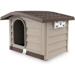 Fraschetti - niche bungalow pour chien - beige - h 62 x l 89 x p 75 cm - livraison gratuite