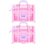 Frcolor coffre  trsors pour filles, coffre  bijoux, souvenir, maquillage, bibelot, organisateur pour ...