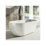 Ravak - freedom o 170 x 80 cm baignoire �lot en acrylique, sans pieds, blanc (xc00100020)