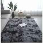 Freosen - tapis de salon shaggy 160 x 230cm - gris fonc� - fibre de polypropyl�ne souple - antid�rapante ...