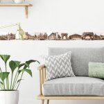 Plage - frise adhsive paris 10x300cm: photos d'poque madeleine, champs - lyses, bourse. dcorez votre ...