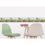 Frise murale auto - adh�sive animaux de la jungle ? largeur 10 cm ? longueur 5 m ? impression num�rique ...