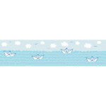 Bricoflor - frise murale id�ale pour une chambre de b�b� | frise papier peint bord de mer | jolie frise ...