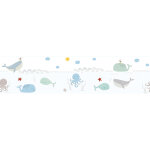 A. s. creations - frise papier peint animaux poissons frise papier peint bord de mer frise papier peint ...