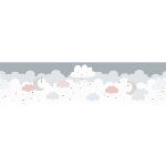 Bricoflor - frise tapisserie parfaite pour une chambre de b�b� | frise tapisserie lovely kids pour enfant ...