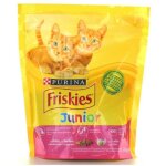 Friskies - junior cats croquettes poulet, l�gumes et lait purina 375 grammes