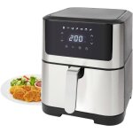 Friteuse � air chaud proficook pc - fr 1269 h, 8 l, autonome, 1 800 w, noire, acier inoxydable