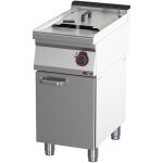 Friteuse lectrique 0, 8 kw / l, 17 l avec soubassement 400 v fe 70 / 40 e - redfox