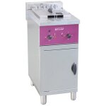 Friteuse lectrique sur coffre - 16 litres - 4000 / 8000 / 12000w - furnotel