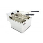 Friteuse professionnelle electrique double evolution sans robinet 4, 4 kw - arilex