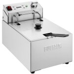 Friteuse professionnelle electrique � poser avec minuterie 5 litres - buffalo